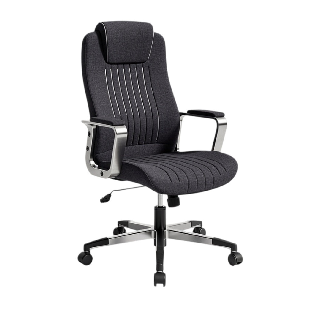 **Technische titel in het Nederlands: Ergonomische bureaustoel met verstelbare rugleuning en armleuningen**